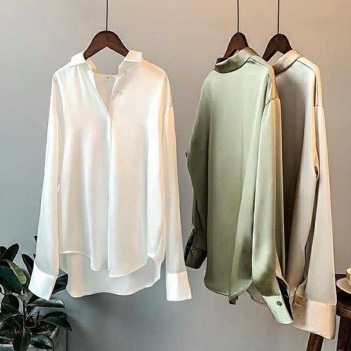 SATIN SHIRTS – Everything Abt Clothes