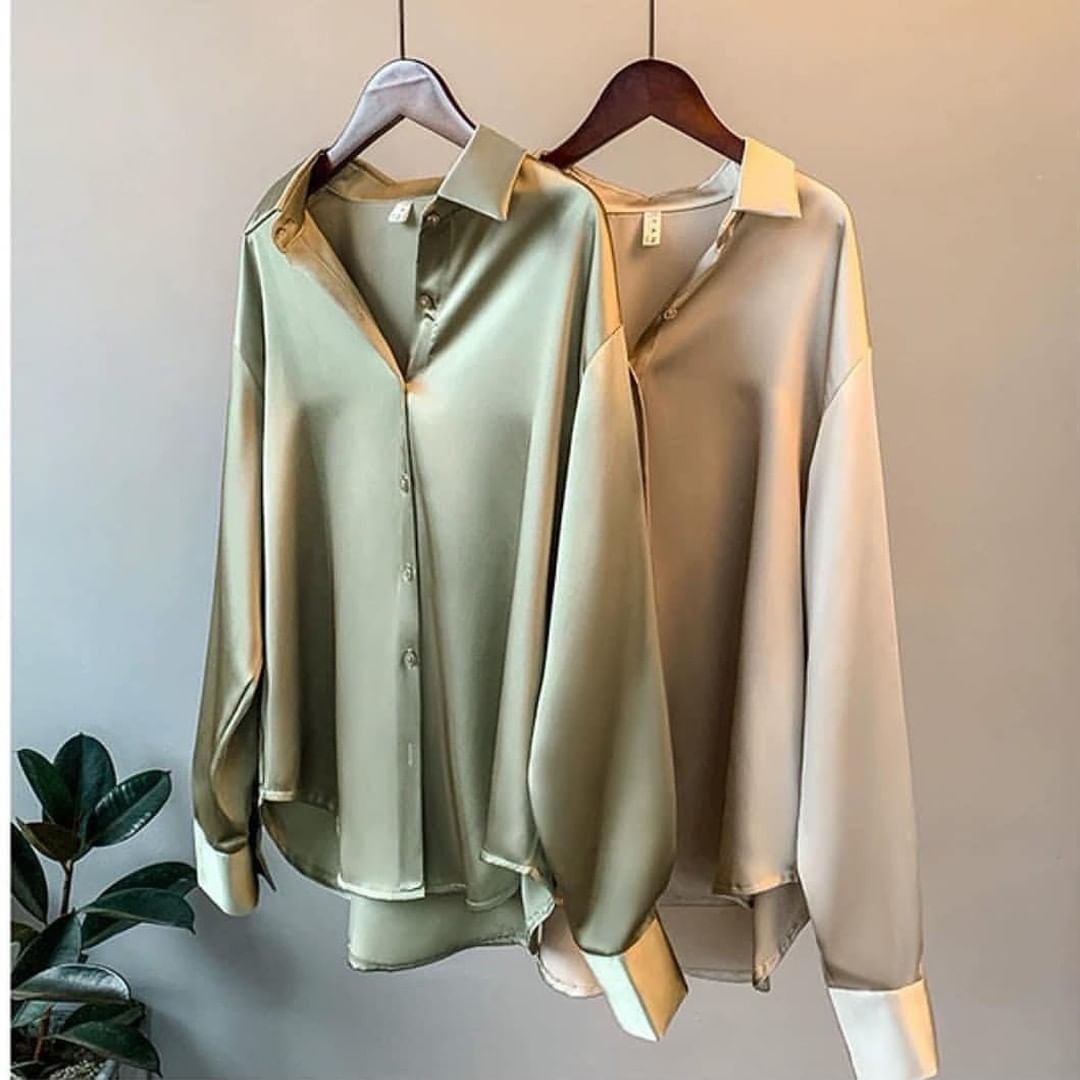 SATIN SHIRTS – Everything Abt Clothes