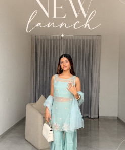 Mint Muse Sharara Set