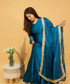 Royal Satin Gown