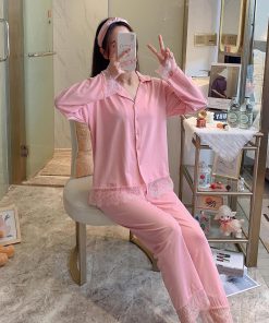 Lace Night Suit