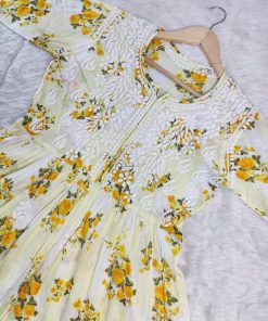 Mul Mul Short Kurti
