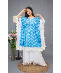 Silk Lace Kaftan