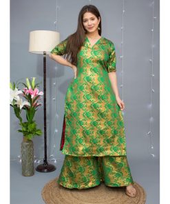 Alternative view of Silk Brocade Set