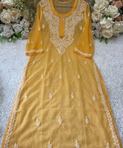 Alternative view of Chickankari Kurti