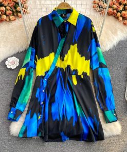 TIE DYE SHORT DREES
