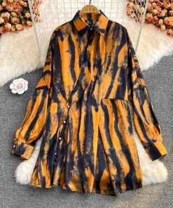Alternative view of TIE DYE SHORT DREES