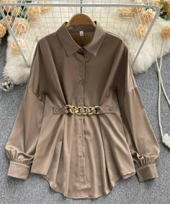 FRILL BELT TOP
