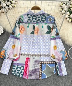 Alternative view of NEW LANTERN PRINTED SHIRT