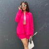 Mickaela hot pink co ord set