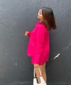 Alternative view of Mickaela hot pink co ord set