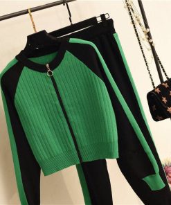 Alternative view of zipper co ord  set