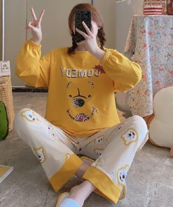 Alarmo printed night suit