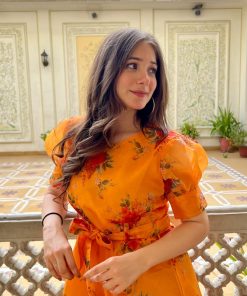 Organza Floral Dress