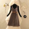 Nancy button dress 3 pc set