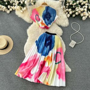 Button Down Cotton Night Suit