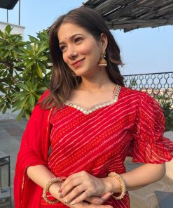 MEERA PEPLUM TOP WITH PLAZO
