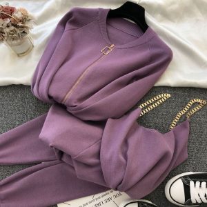 NIMRIT WOLLEN CO ORD SET