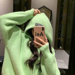 HOODIE WINTER CLASSY TOP
