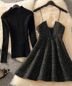 Alternative view of cal shimmery dress