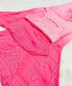Alternative view of ombre rose design