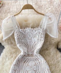 Alternative view of georgia lace dress