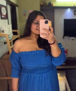 Alternative view of sanvi Puff sleeves dress