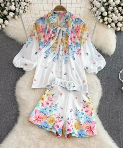 FLORIA SHORTS SET