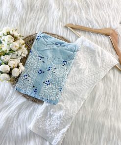 Alternative view of RAYON PHOOL KURTI