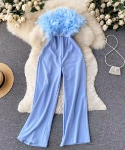 PAUL FUR JUMPSUIT