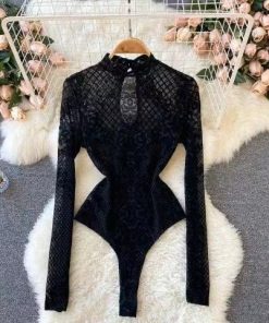 PRINTED BODY SUIT