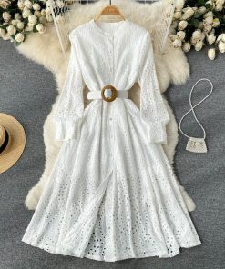 Alternative view of Mike CROCHET DRESS