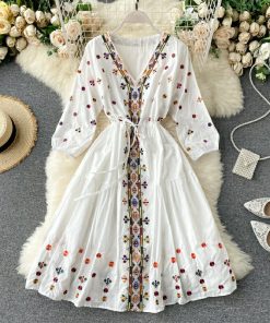 Alternative view of BOHO DRESS