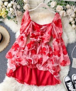 Alternative view of SHAW FLORAL DRESS