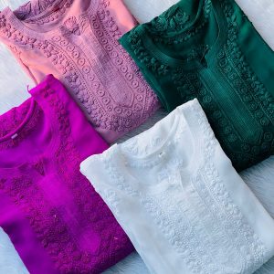 RosÃ© viscose heavy Kurti