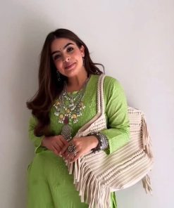 GURLEEN DOBBY CHIKANKARI SUIT