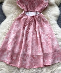 POPCORN FLORAL DRESS