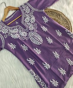 MUSLIN SHORT KURTI
