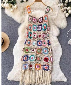 BOHO TASSEL DRESS