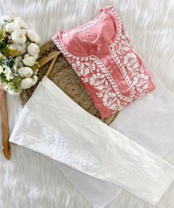 Alternative view of RAHA MODAL CHIKANKARI SUIT