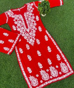 HEAVY MODAL CHIKANKARI SET