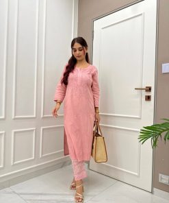 Sharmin HANDCRAFTED MAL CHIKANKARI SUIT