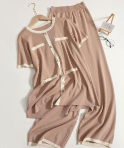 Alternative view of Marley knitted co ord set