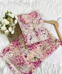 Alternative view of RUHI Floral Mul Mul Set