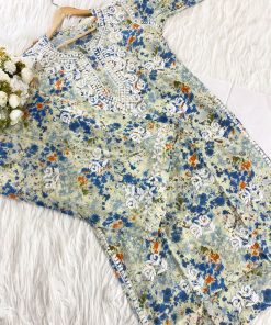 RUHI Floral Mul Mul Set