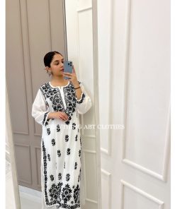 Alternative view of YASHODA EMBROIDERY KURTI