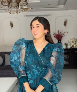 HALA ORGANZA FLORAL SUIT