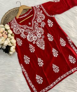 NEEYAT GHAS PATI SHORT KURTA