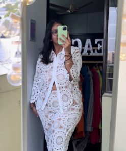 Alternative view of SHELA LACE CO ORD SET
