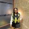 BELLA 2 PC SET SHIRT WITH SWEATER VEST